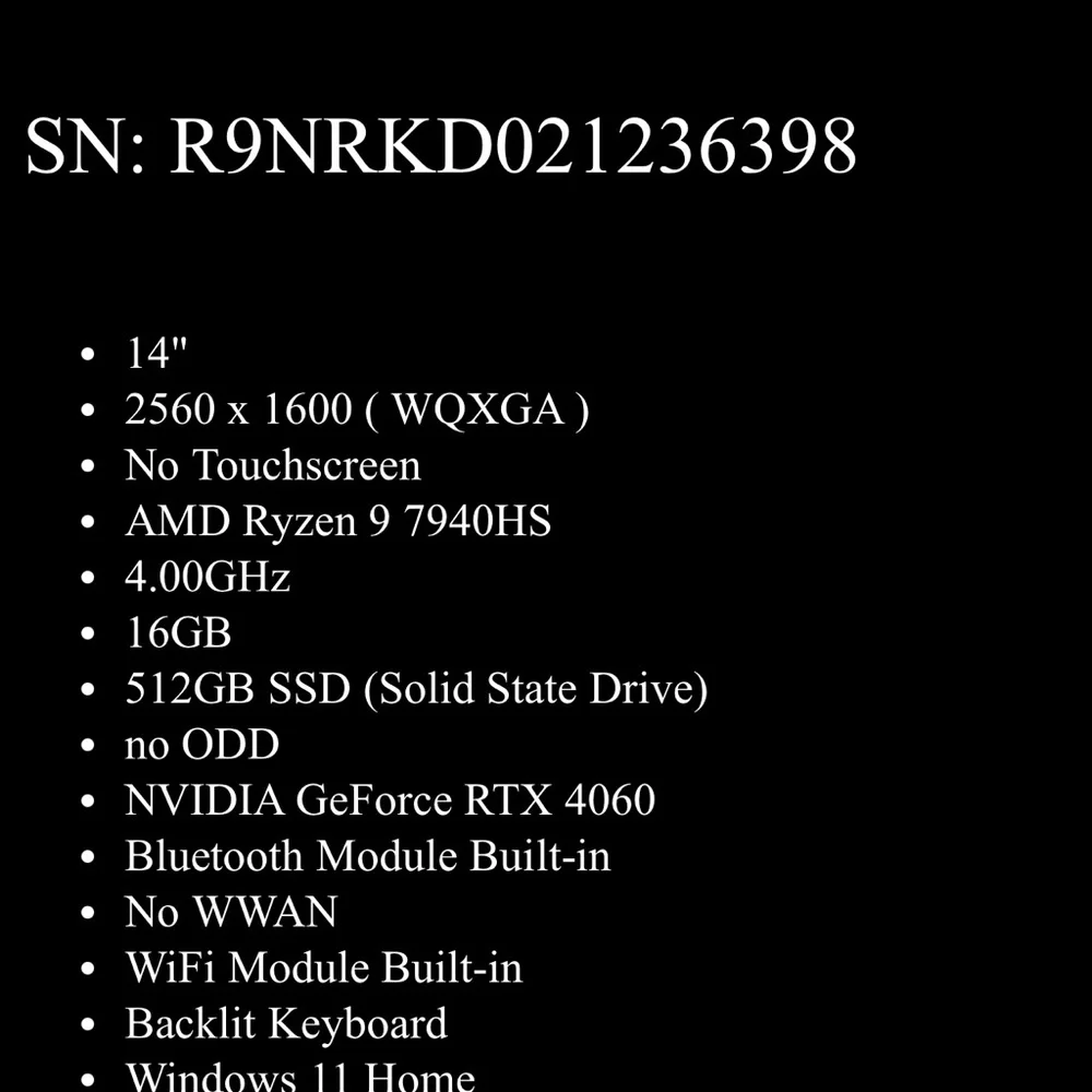 ASUS Sleek White Laptop with AMD Ryzen